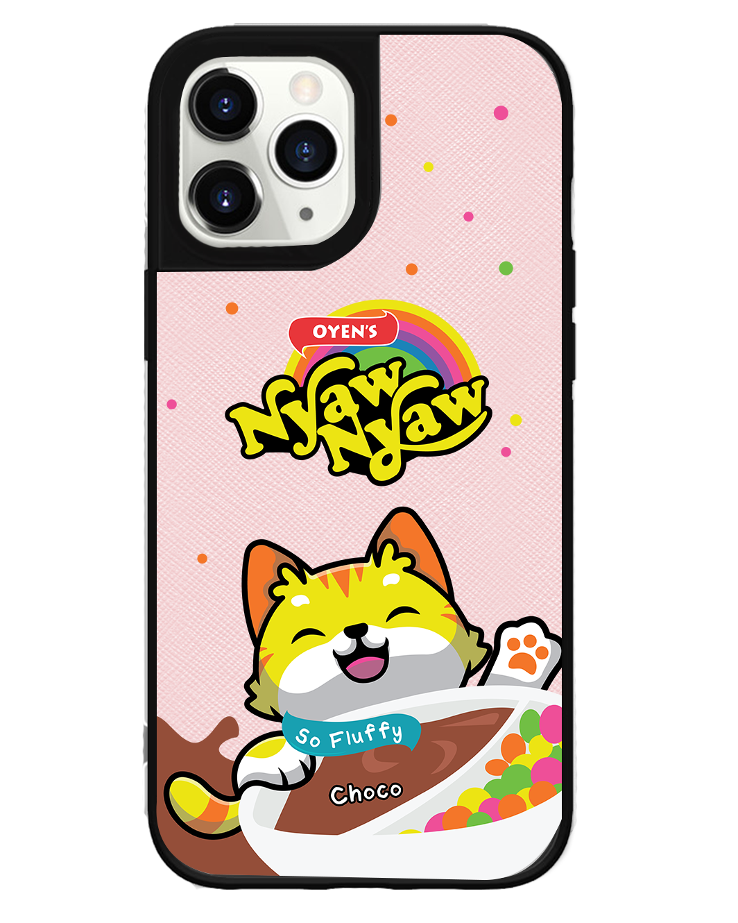 iPhone Leather Grip Case - Nyaw Nyaw