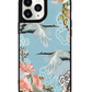 iPhone Leather Grip Case - Oil Painting Bird