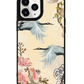 iPhone Leather Grip Case - Oil Painting Bird