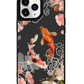 iPhone Leather Grip Case - Oil Painting Koi