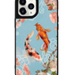 iPhone Leather Grip Case - Oil Painting Koi