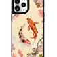 iPhone Leather Grip Case - Oil Painting Koi