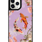 iPhone Leather Grip Case - Oil Painting Koi