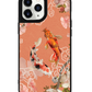 iPhone Leather Grip Case - Oil Painting Koi