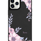 iPhone Leather Grip Case - Pink Blossom