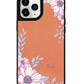 iPhone Leather Grip Case - Pink Blossom