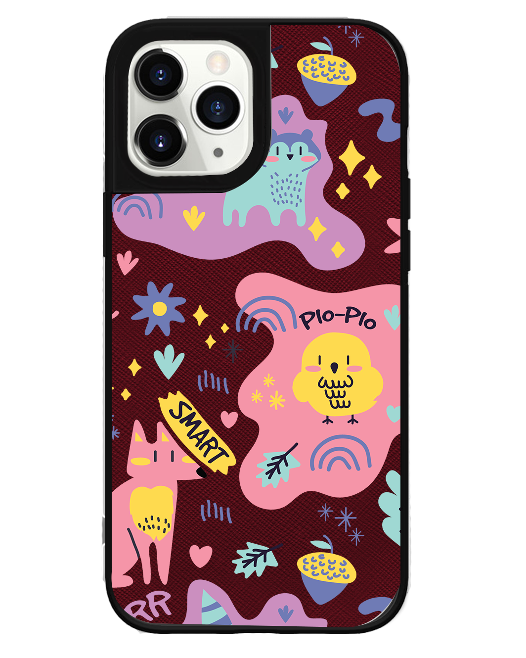 iPhone Leather Grip Case - Pio n Friends