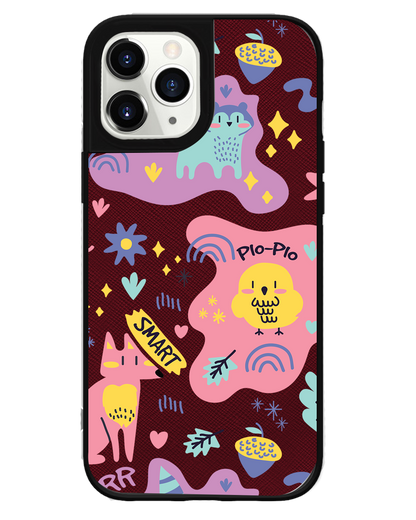 iPhone Leather Grip - Pio n Friends
