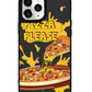 iPhone Leather Grip Case - Pizza Please