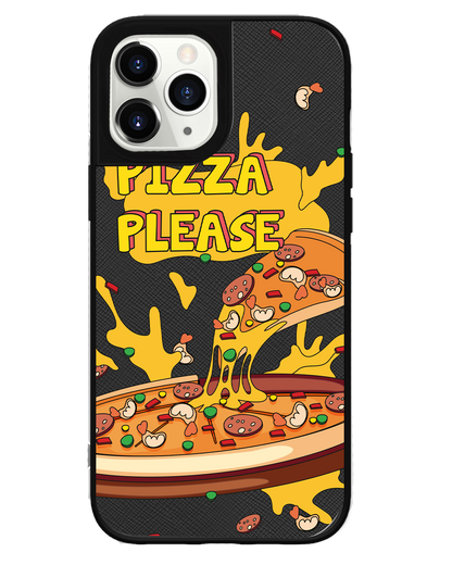 iPhone Leather Grip - Pizza Please