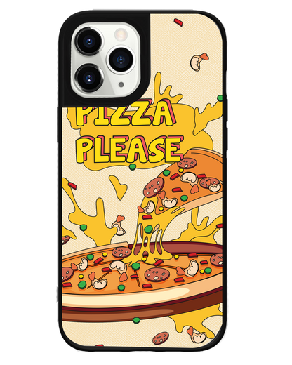 iPhone Leather Grip - Pizza Please
