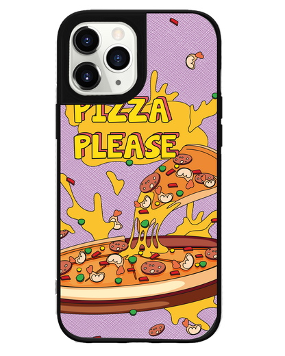 iPhone Leather Grip - Pizza Please
