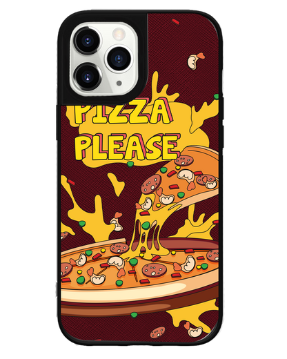 iPhone Leather Grip - Pizza Please