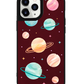 iPhone Leather Grip Case - Planetarium 1.0