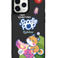 iPhone Leather Grip Case - Poodle Pop