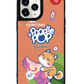 iPhone Leather Grip Case - Poodle Pop