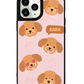iPhone Leather Grip Case - Poodle Squad 3.0