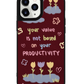 iPhone Leather Grip Case - Positive Energy