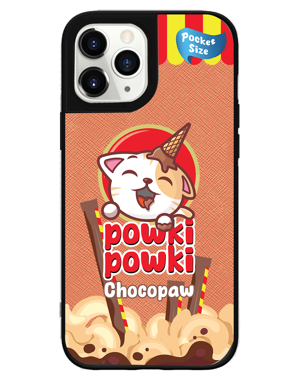 iPhone Leather Grip Case - Powki Powki