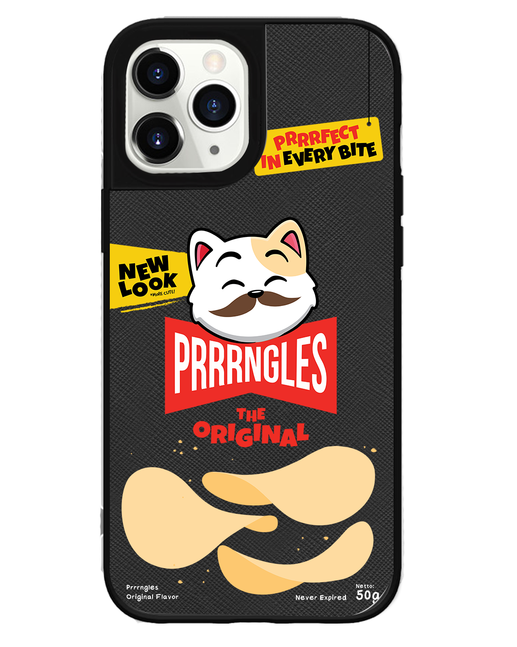 iPhone Leather Grip Case - Prrrngles