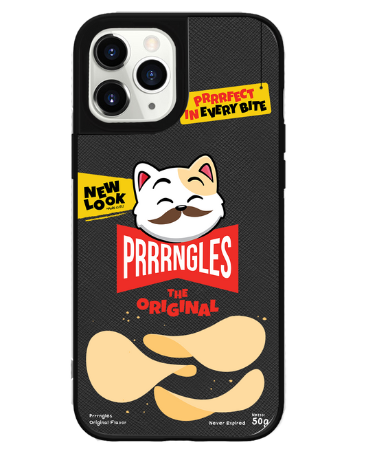 iPhone Leather Grip Case - Prrrngles