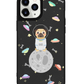 iPhone Leather Grip Case - Pugstronaut