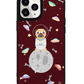 iPhone Leather Grip Case - Pugstronaut