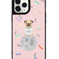 iPhone Leather Grip Case - Pugstronaut