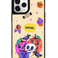 iPhone Leather Grip Case - Pumpkin Monster