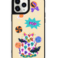 iPhone Leather Grip Case - Puppy Monster