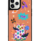 iPhone Leather Grip Case - Puppy Monster