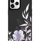 iPhone Leather Grip Case - Purple Lily