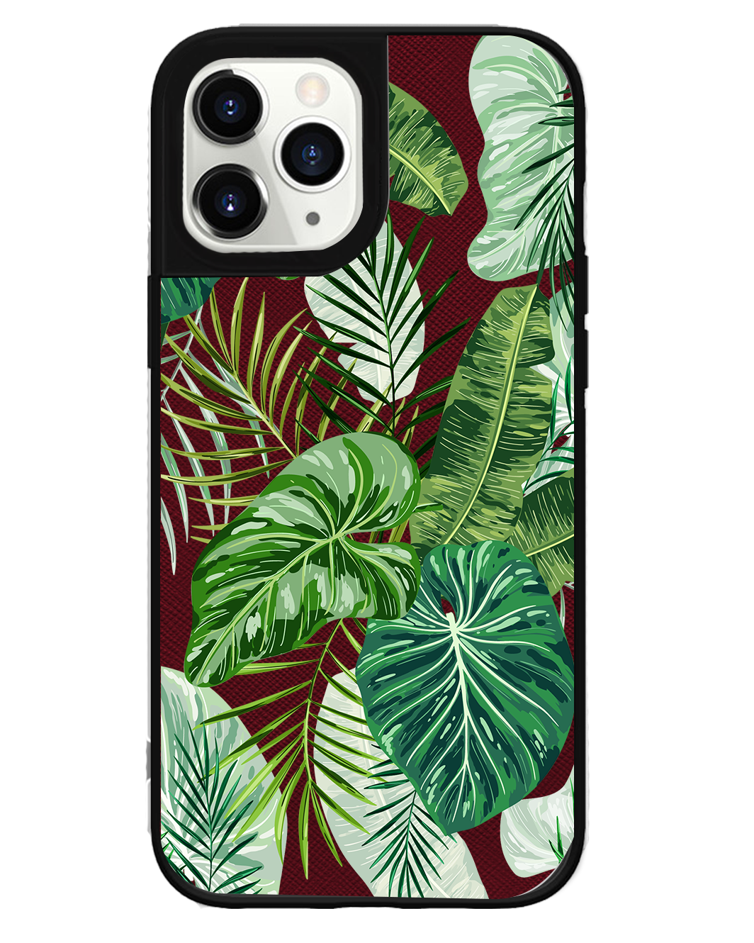 iPhone Leather Grip Case - Rainforest