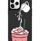 iPhone Leather Grip Case - Raspberry Frappe