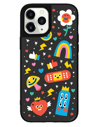 iPhone Leather Grip - Red Club