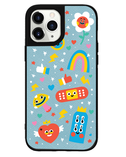 iPhone Leather Grip - Red Club