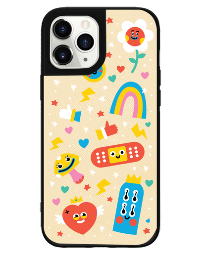 iPhone Leather Grip - Red Club