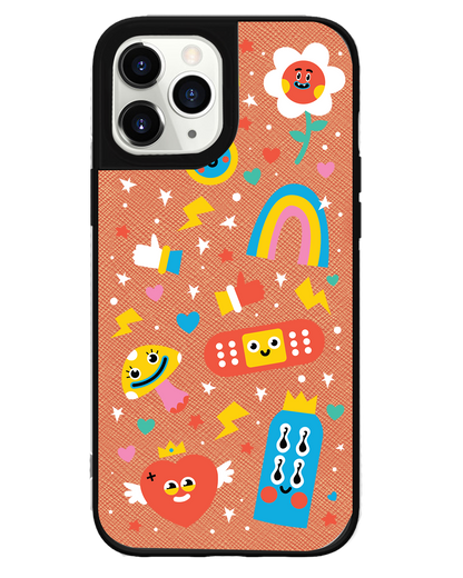 iPhone Leather Grip - Red Club