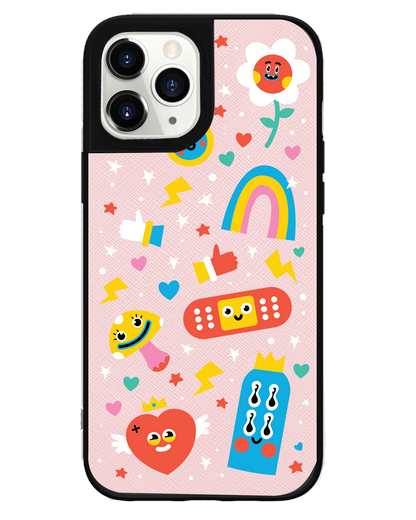 iPhone Leather Grip - Red Club