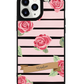 iPhone Leather Grip Case - Rose