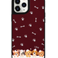 iPhone Leather Grip Case - Ruff Family 2.0