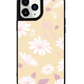 iPhone Leather Grip Case - Sketchy Flower & Butterfly