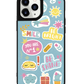 iPhone Leather Grip Case - Self Love Sticker Pack 3.0