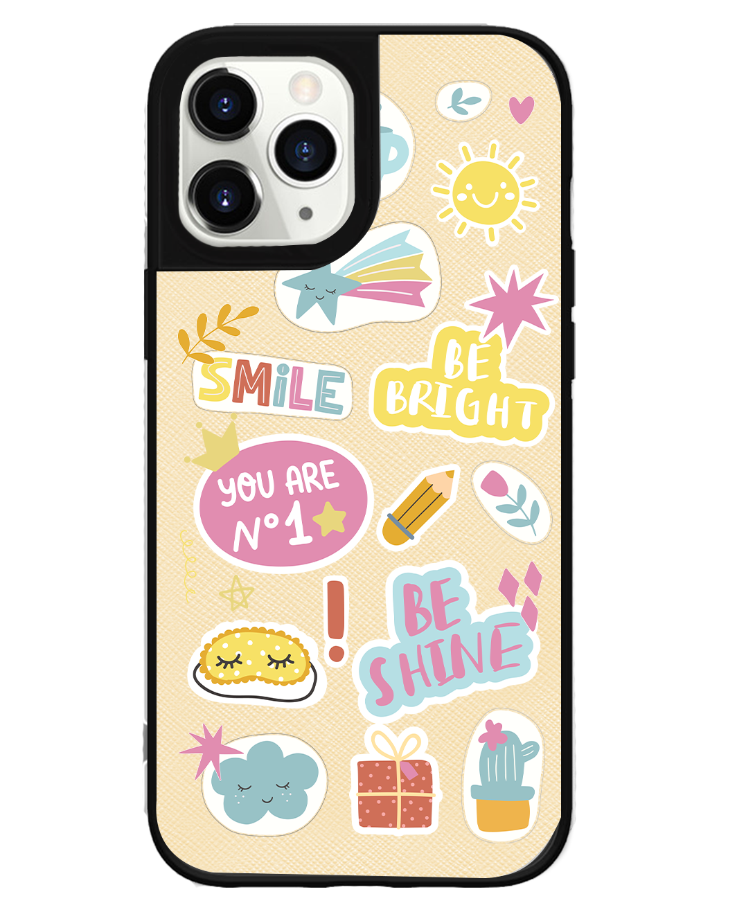 iPhone Leather Grip Case - Self Love Sticker Pack 3.0