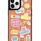 iPhone Leather Grip Case - Self Love Sticker Pack 3.0