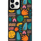 iPhone Leather Grip Case - Silent Art