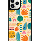 iPhone Leather Grip Case - Silent Art