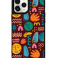 iPhone Leather Grip Case - Silent Art