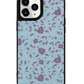 iPhone Leather Grip Case - Sketchy Flower 4.0