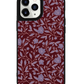 iPhone Leather Grip Case - Sketchy Flower 4.0